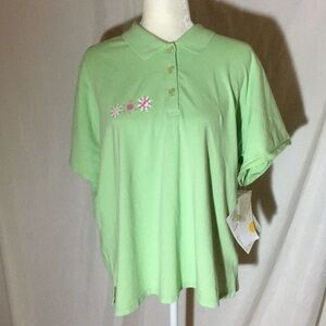 Sunberry Short Sleeve Green Polo